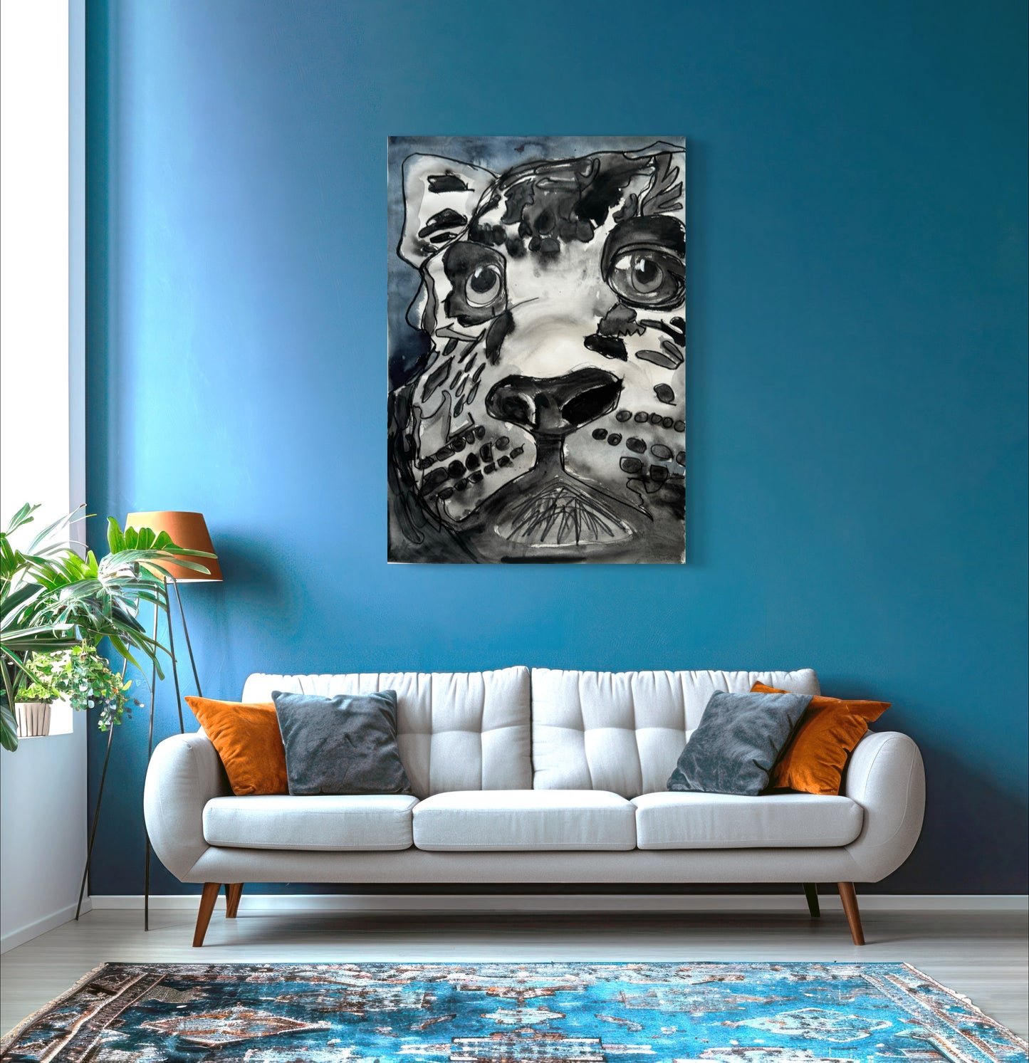 Atlas the Leopard - Art Prints