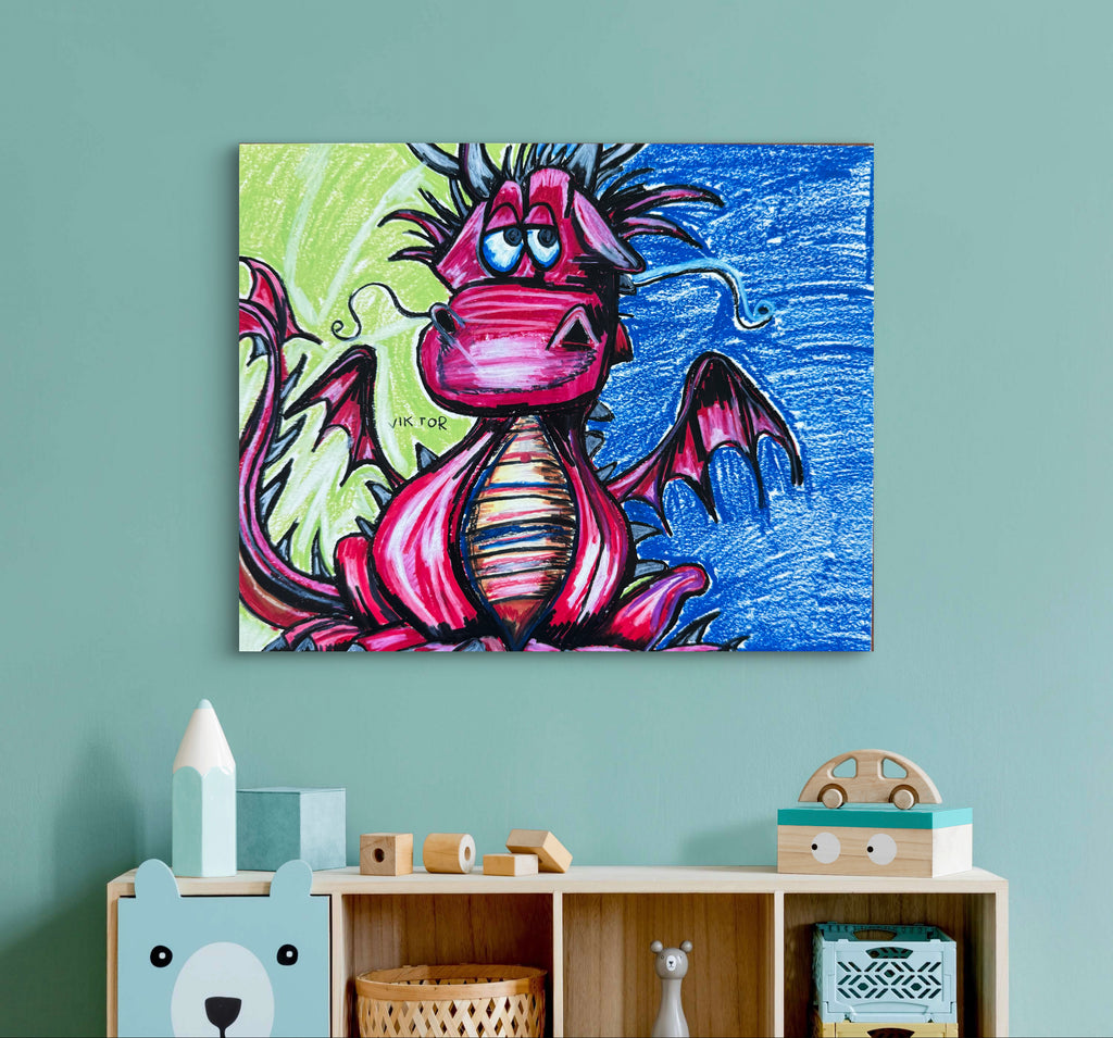 Red Dragon - Art Prints