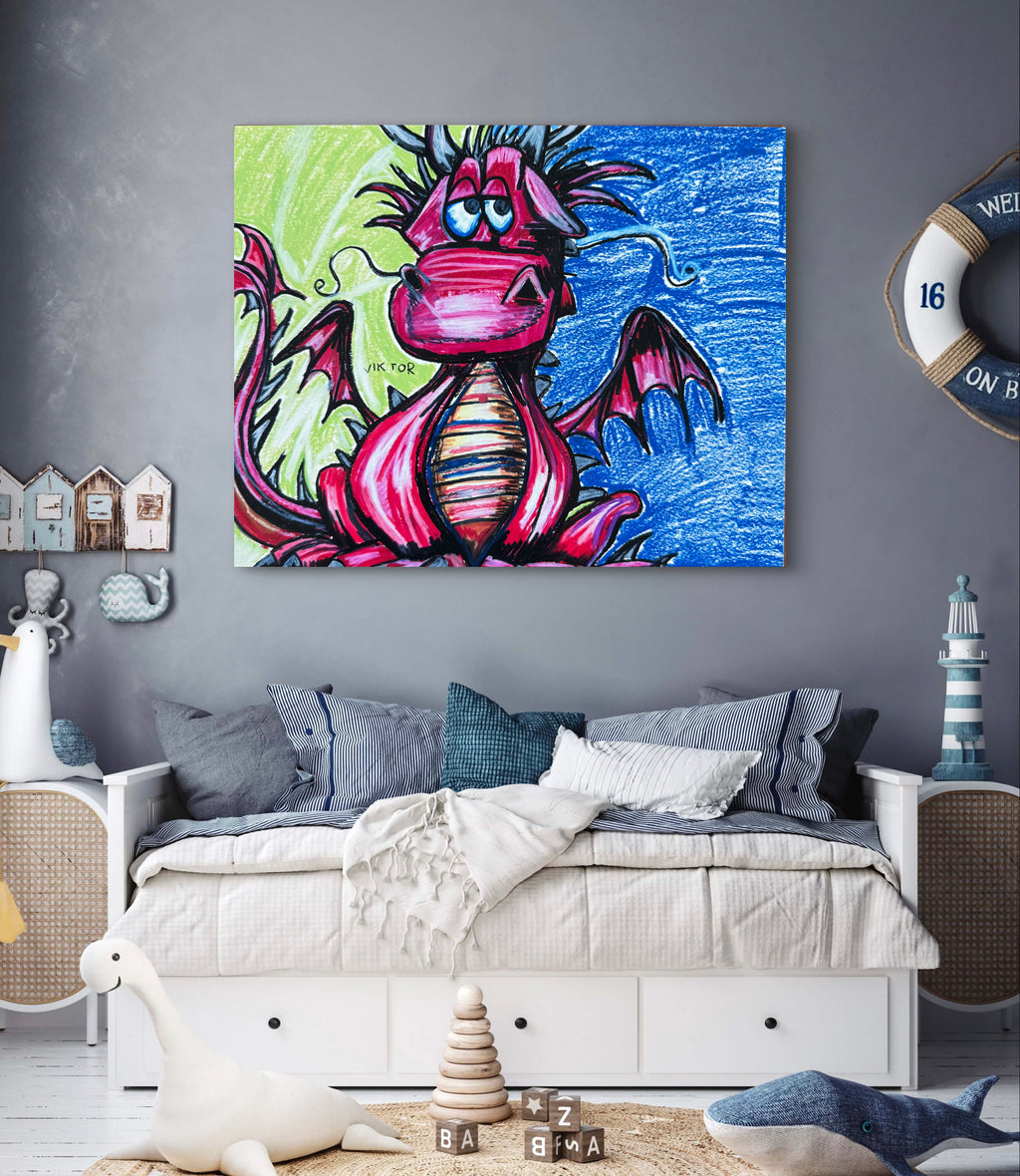 Red Dragon - Art Prints