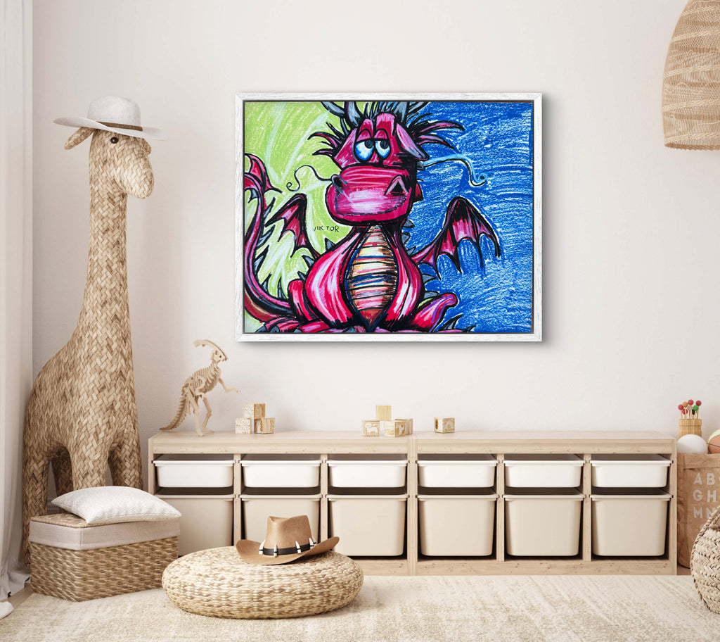 Red Dragon - Art Prints