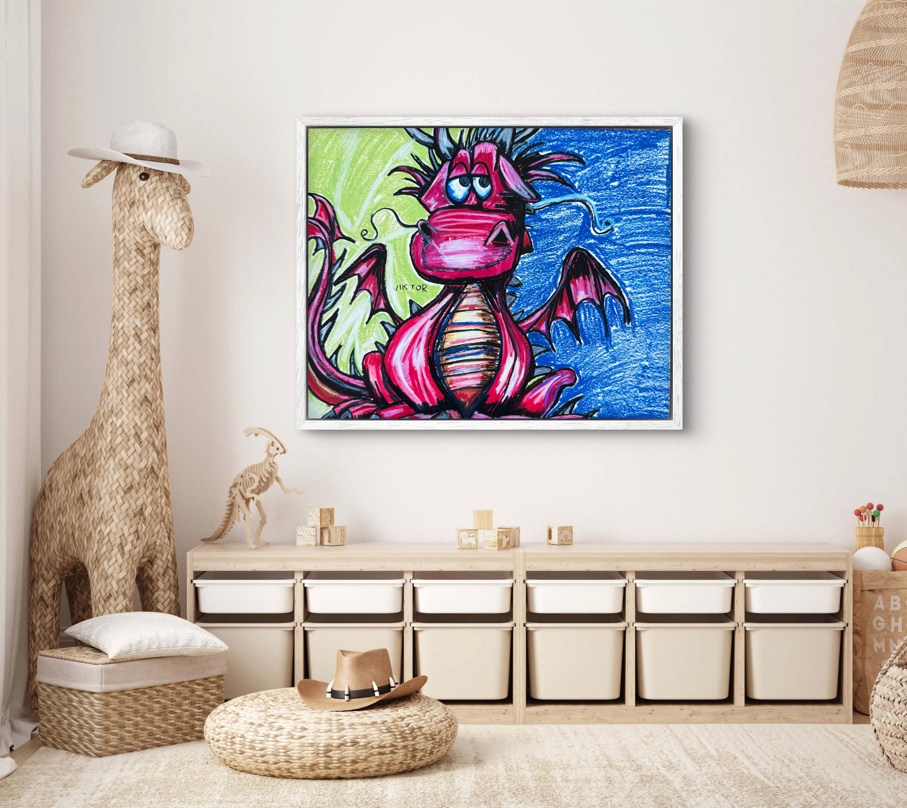 Red Dragon - Art Prints