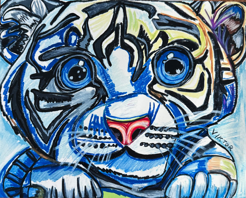 Little Tiger - Art Prints