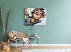 Happy Monkey - Art Prints