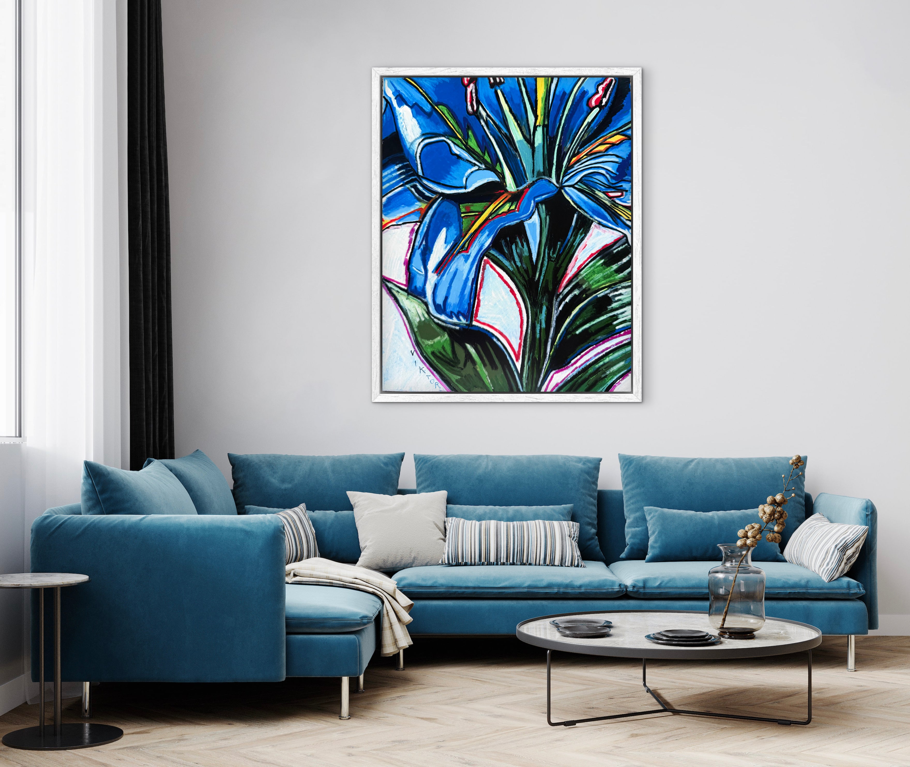 Midnight Lily - Art Prints – Vichy's Art
