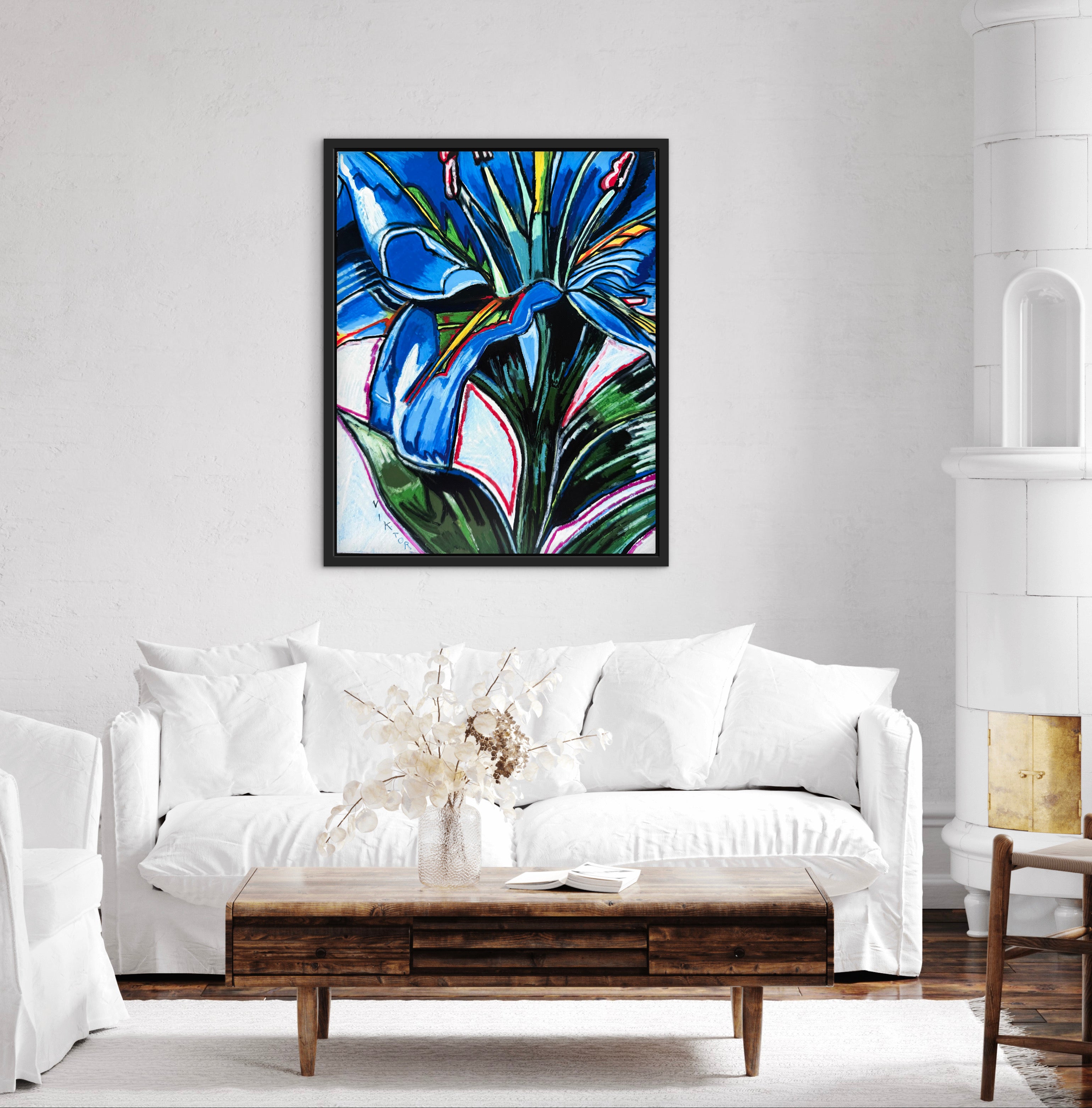 Midnight Lily - Art Prints