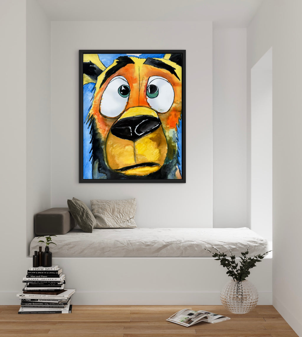 Watercolor Dog - Art Prints