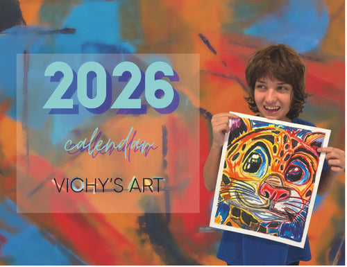 NEW - Calendar 2026 - Vichy's Art