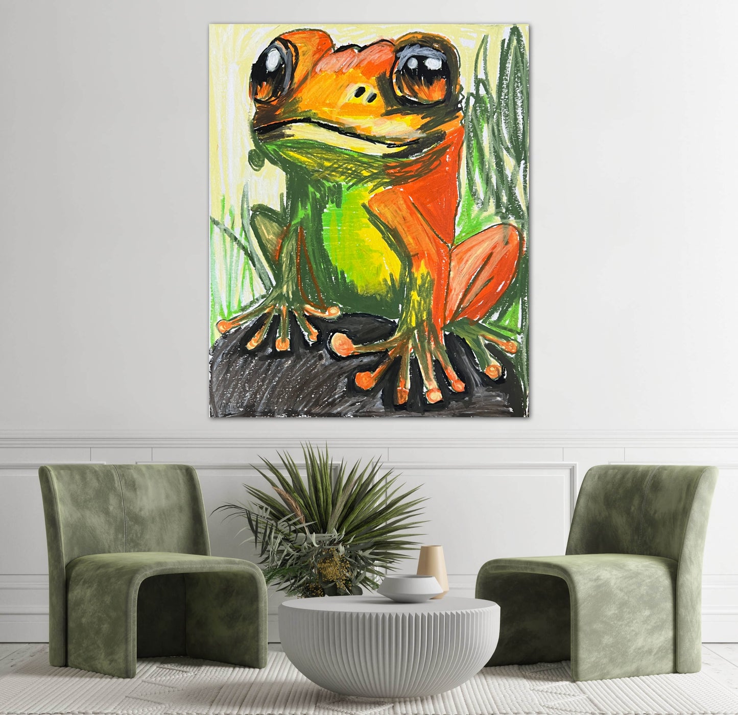 Froggie - fine prints and canvas prints in more sizes