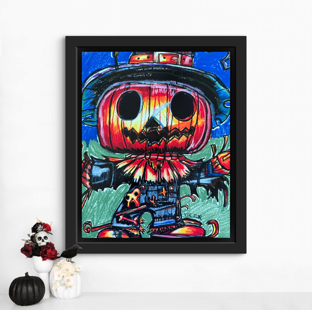 Scary Scarecrow - Art Prints