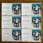 Creamy Puff Sheep - Greeting cards - Vichy's Art