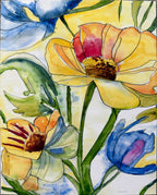 Sunlit Petals - Art Prints