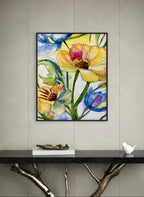 Sunlit Petals - Art Prints