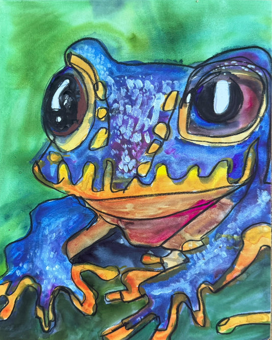 Watercolor Frog I - Art Prints