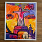 Rio de Janeiro (Christ the Redeemer) - ORIGINAL  14x17"