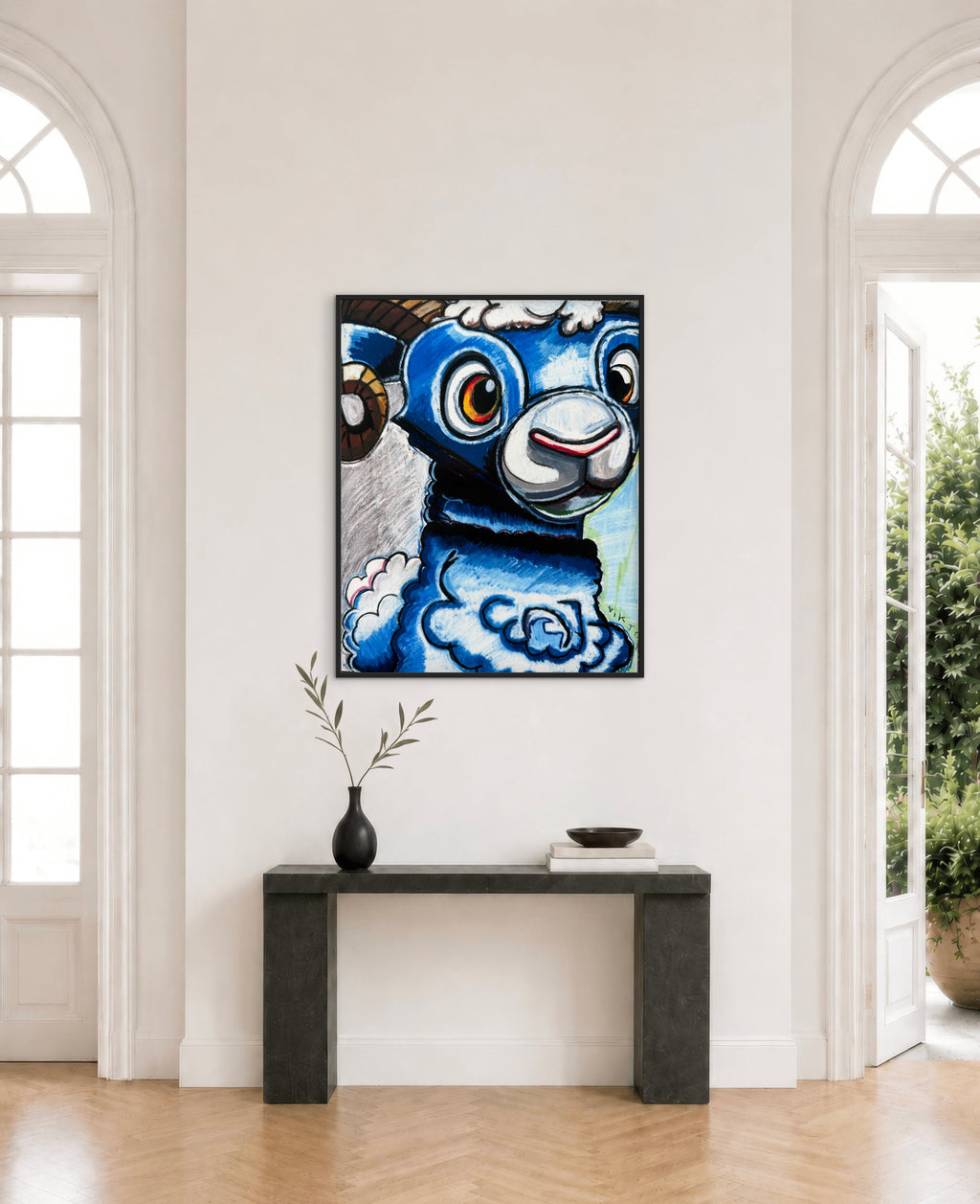 Ram-bling Smile - Art Prints