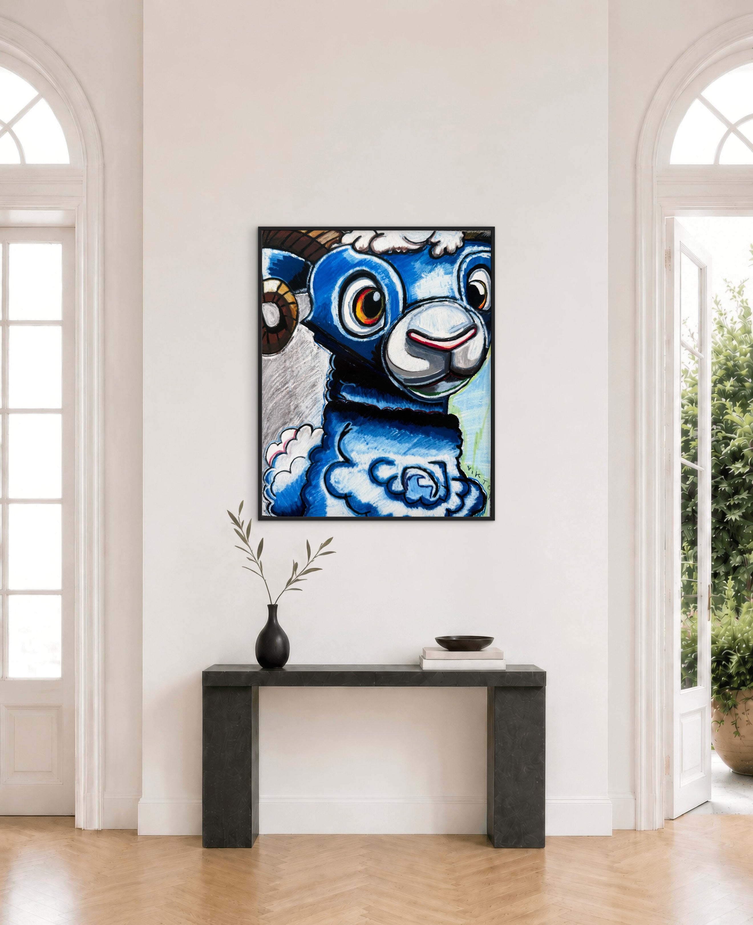 Ram-bling Smile - Art Prints