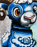 Ram-bling Smile - Art Prints