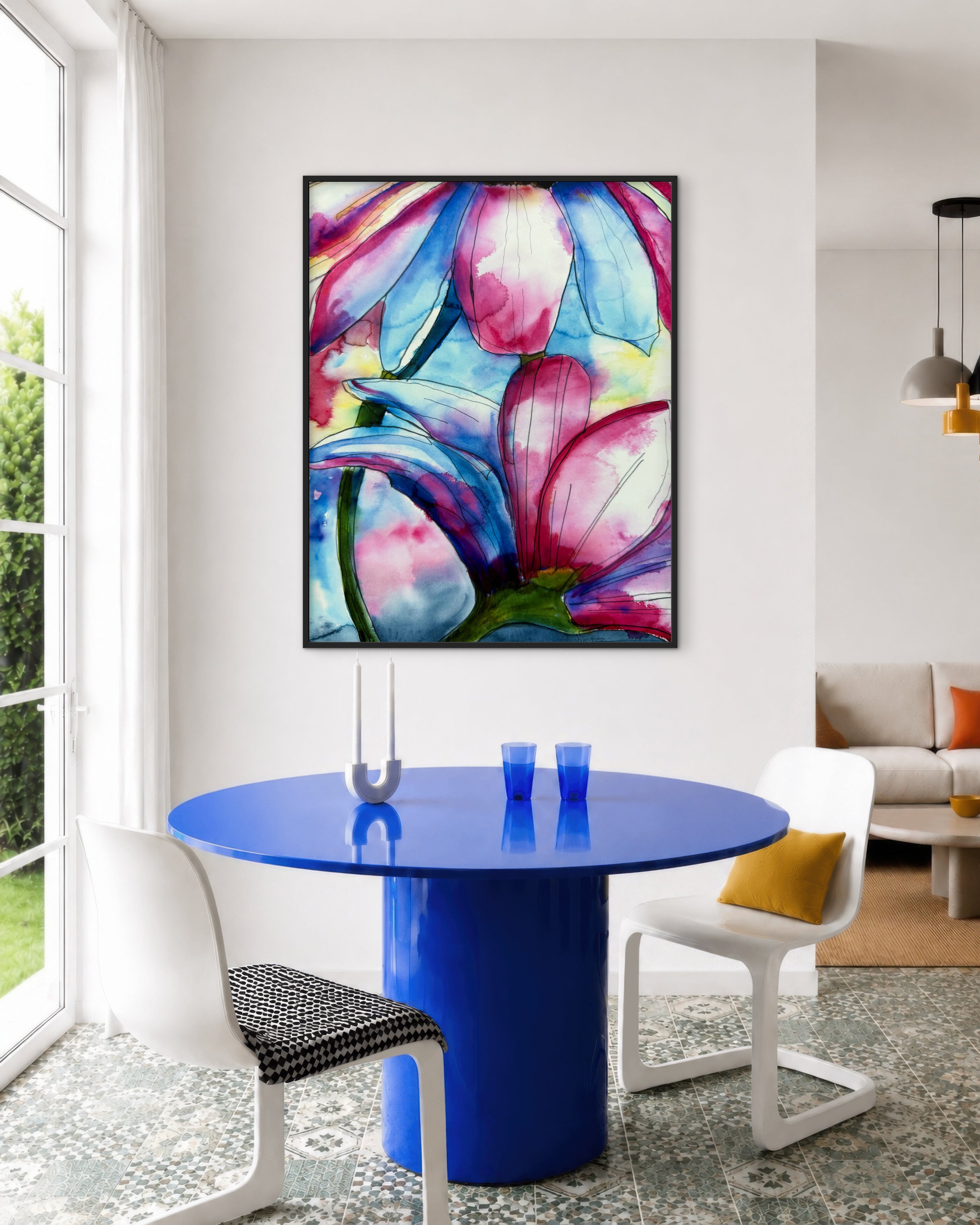 Pink Lily's Whisper - Art Prints