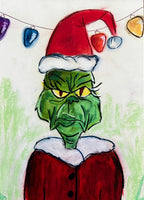 Santa Grinch - Art Prints