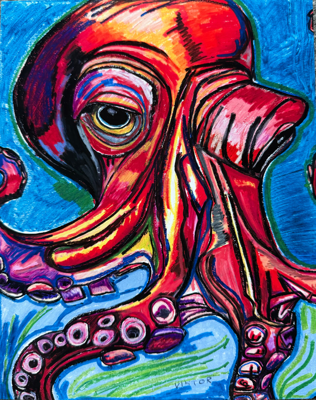 The Royal Octopus - Art Prints