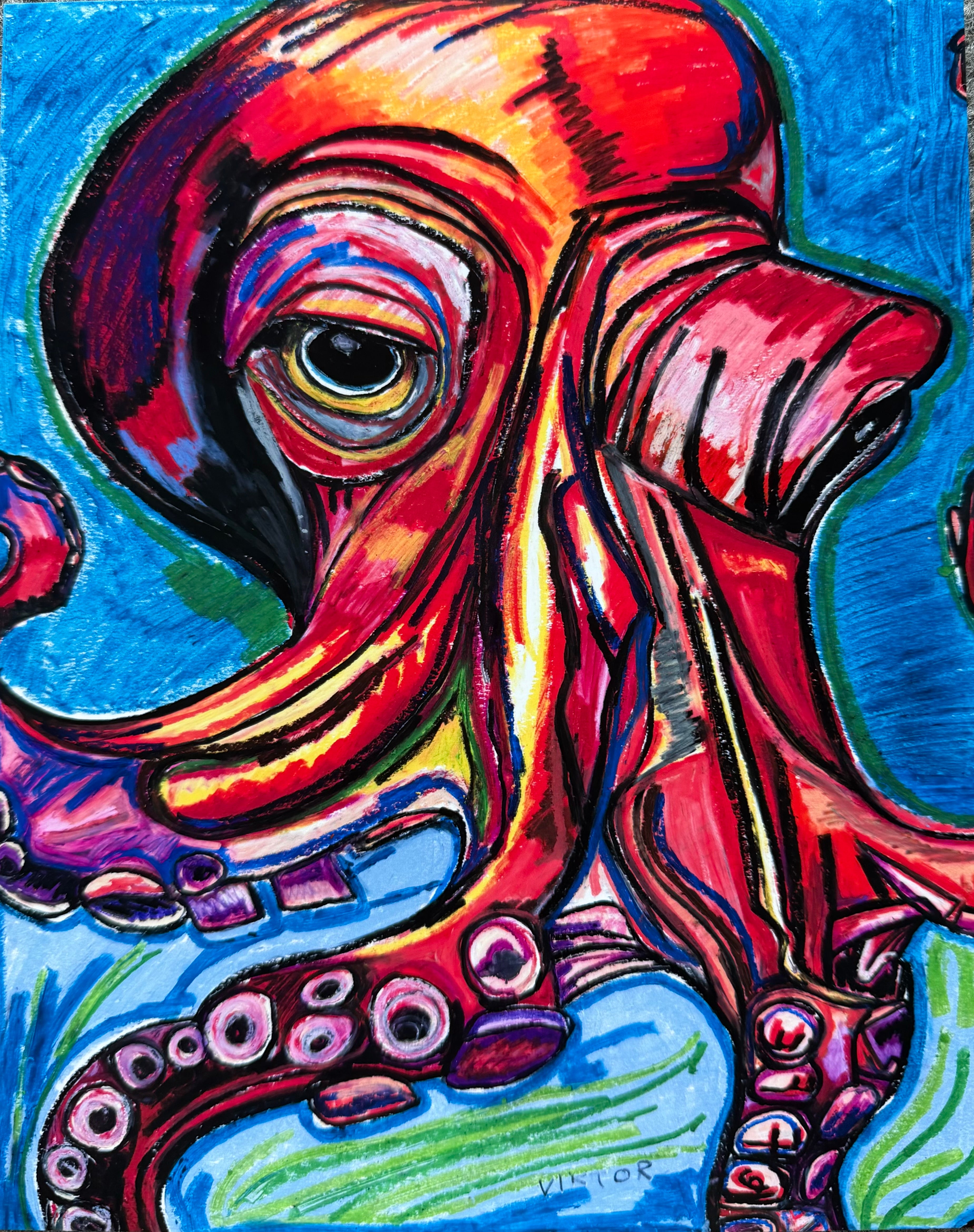 The Royal Octopus - Art Prints