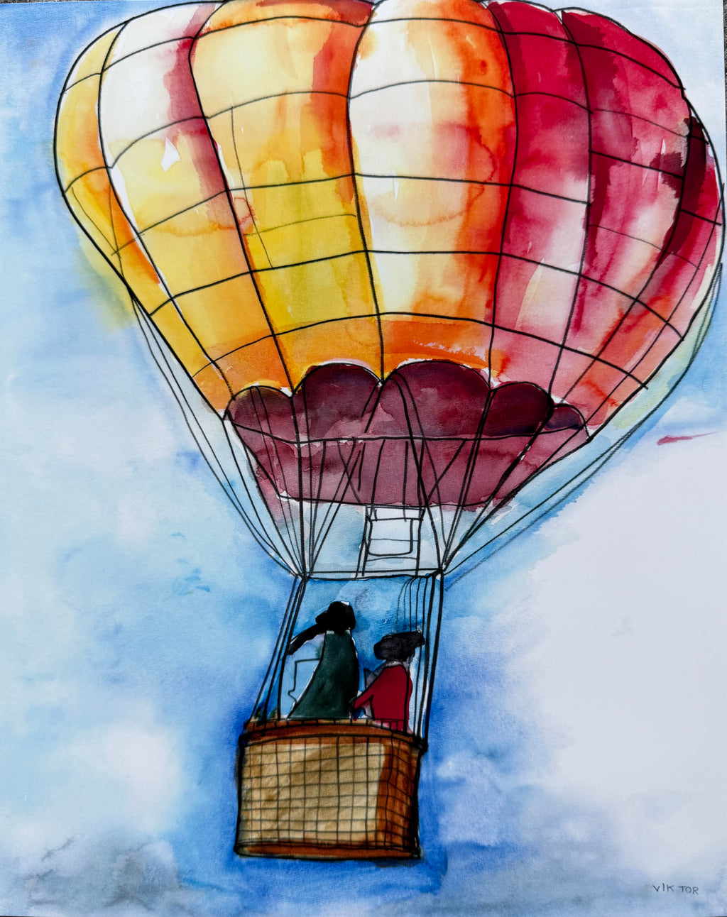 Beneath the Basket - Art Prints
