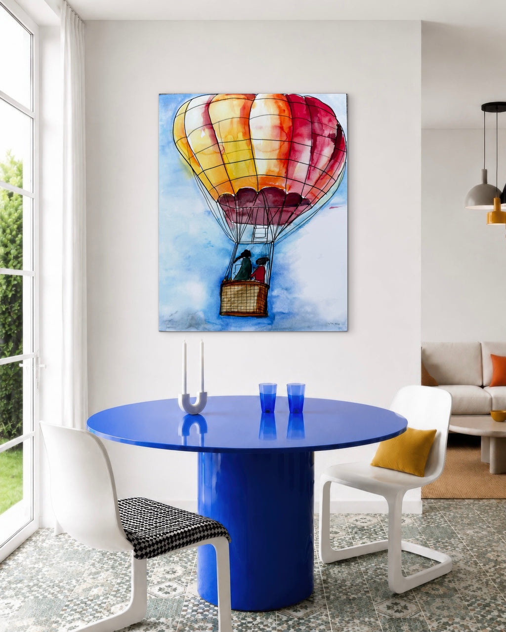 Beneath the Basket - Art Prints