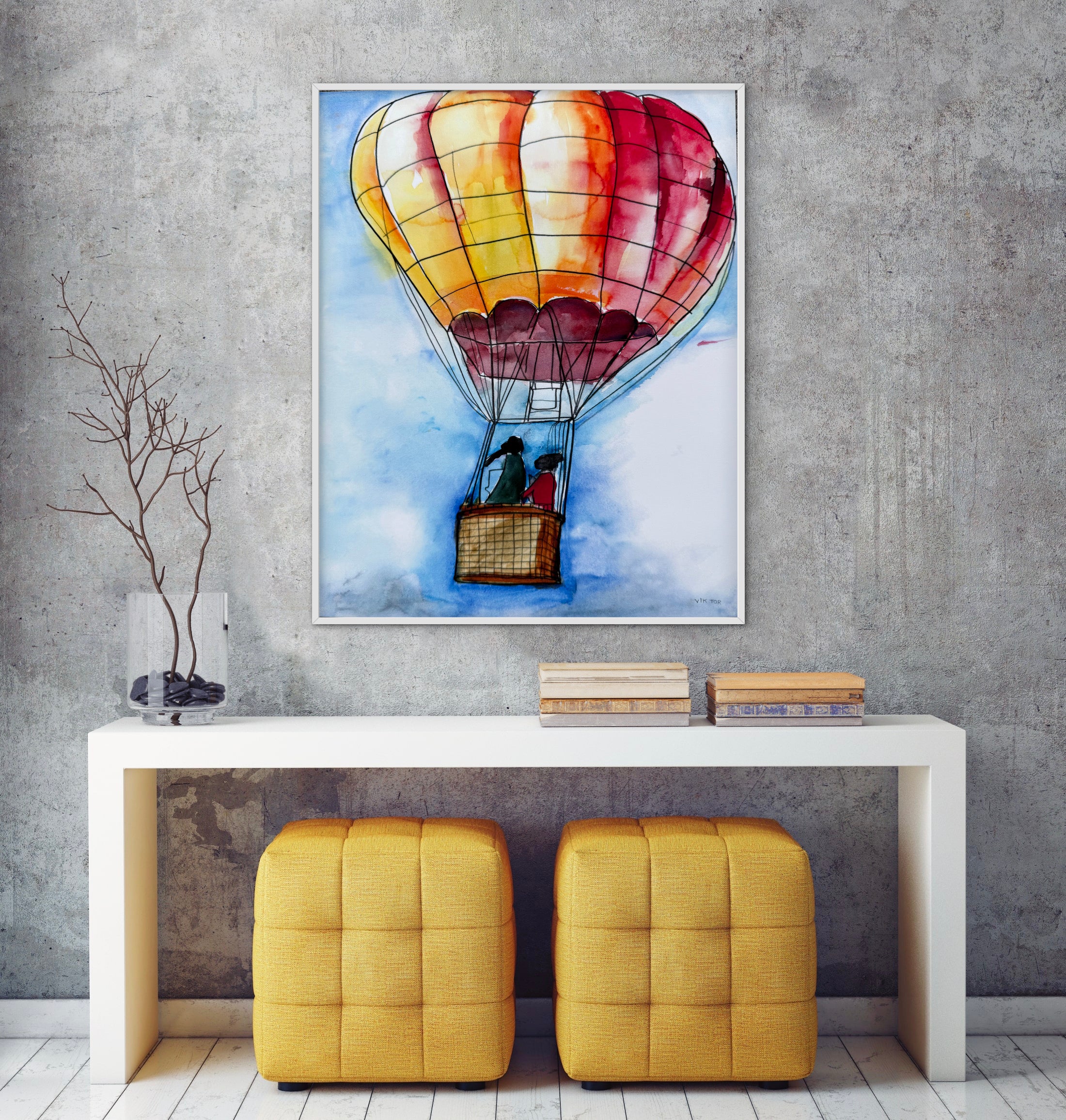 Beneath the Basket - Art Prints