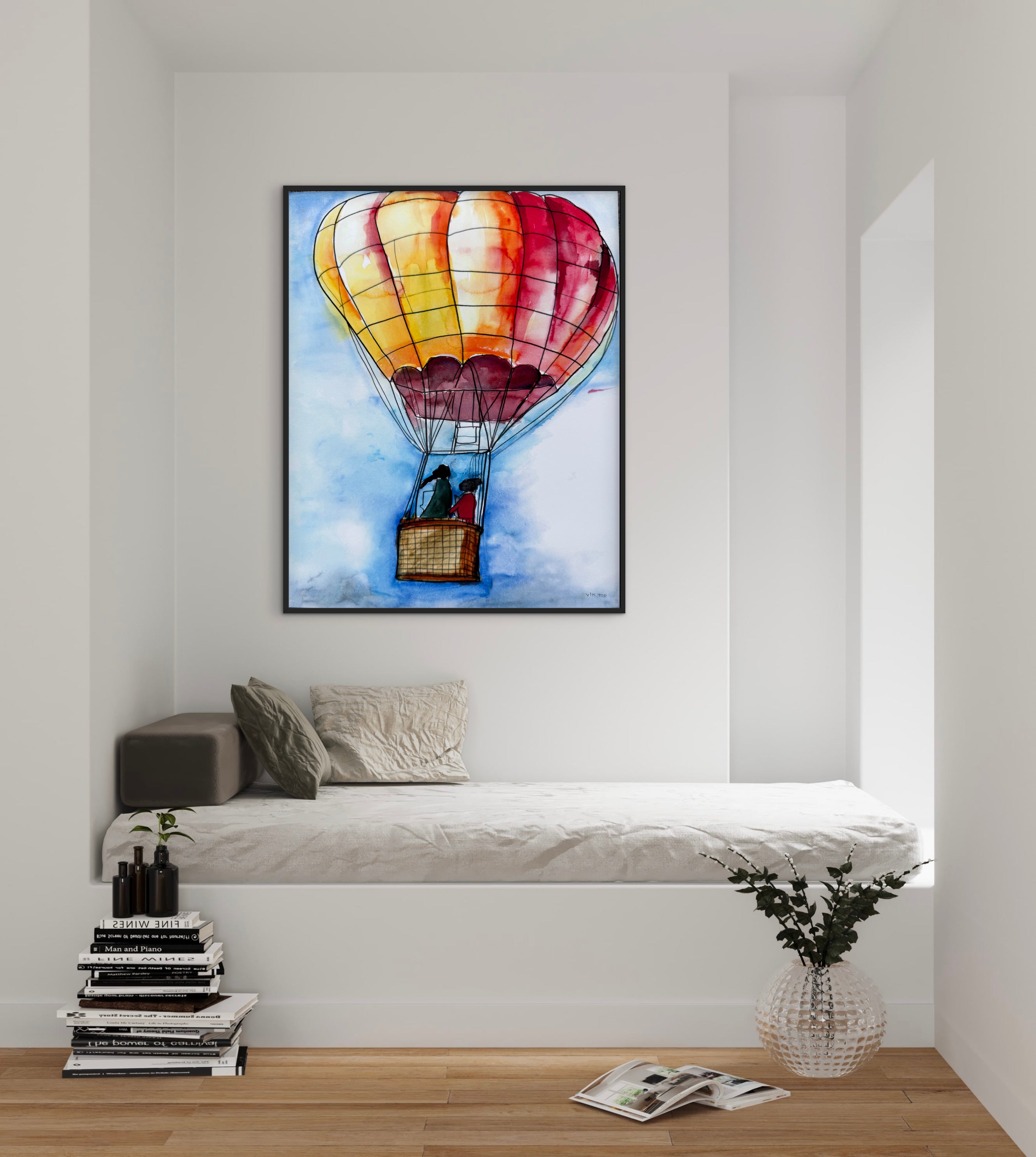 Beneath the Basket - Art Prints