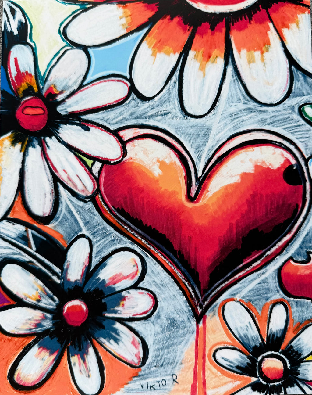 White Whispers of Love - Art Prints