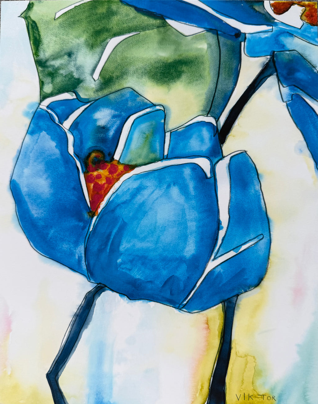 Blue Poppy - Art Prints