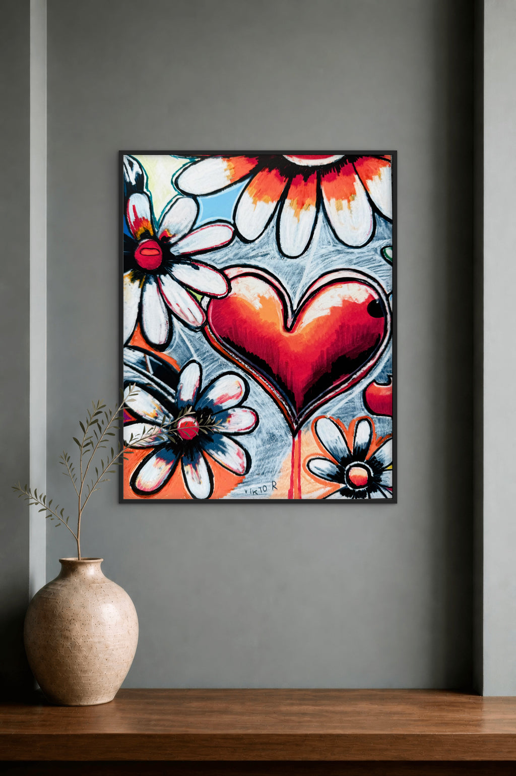 White Whispers of Love - Art Prints