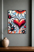 White Whispers of Love - Art Prints