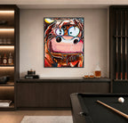The Orange Bull - Art Prints