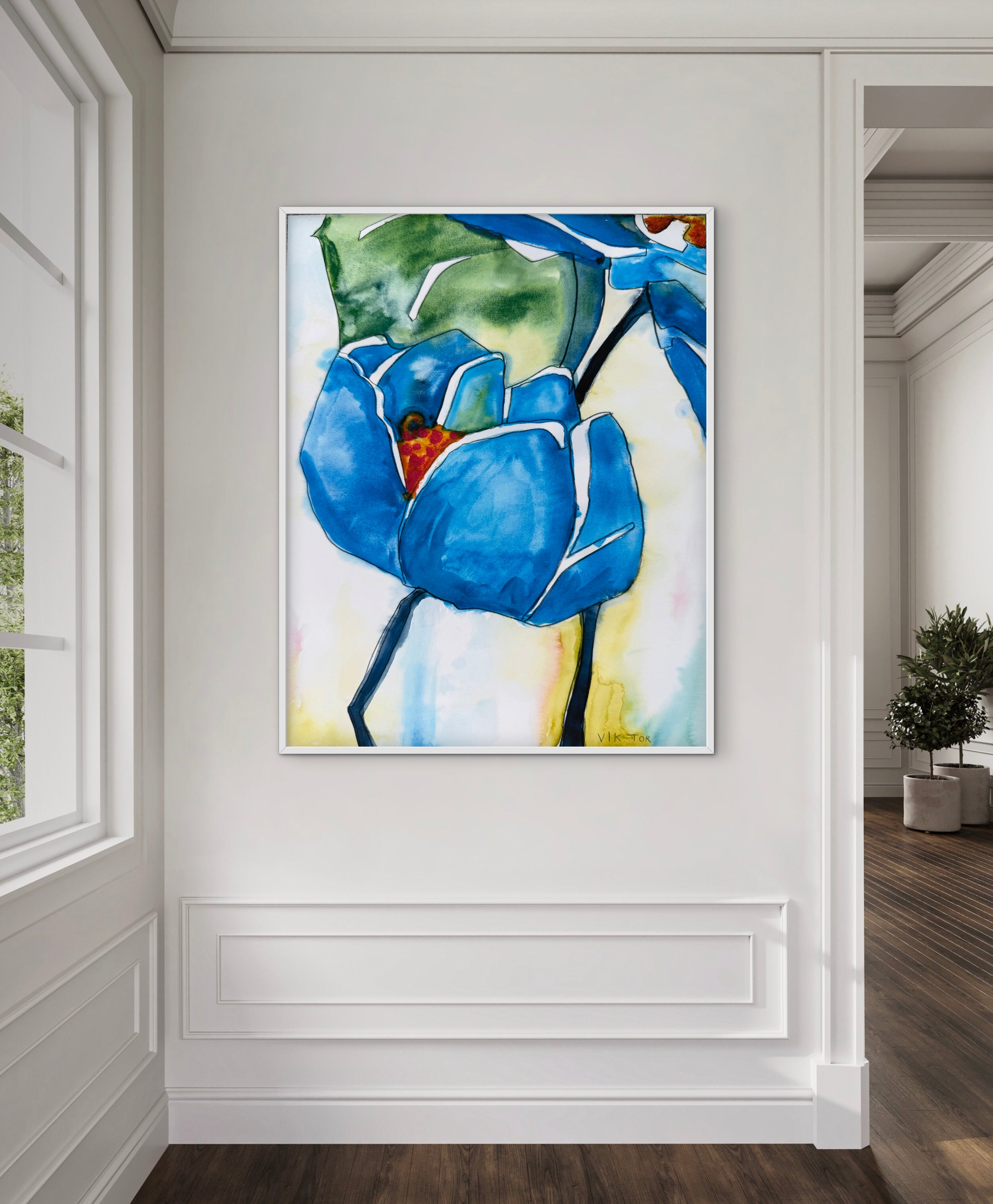 Blue Poppy - Art Prints