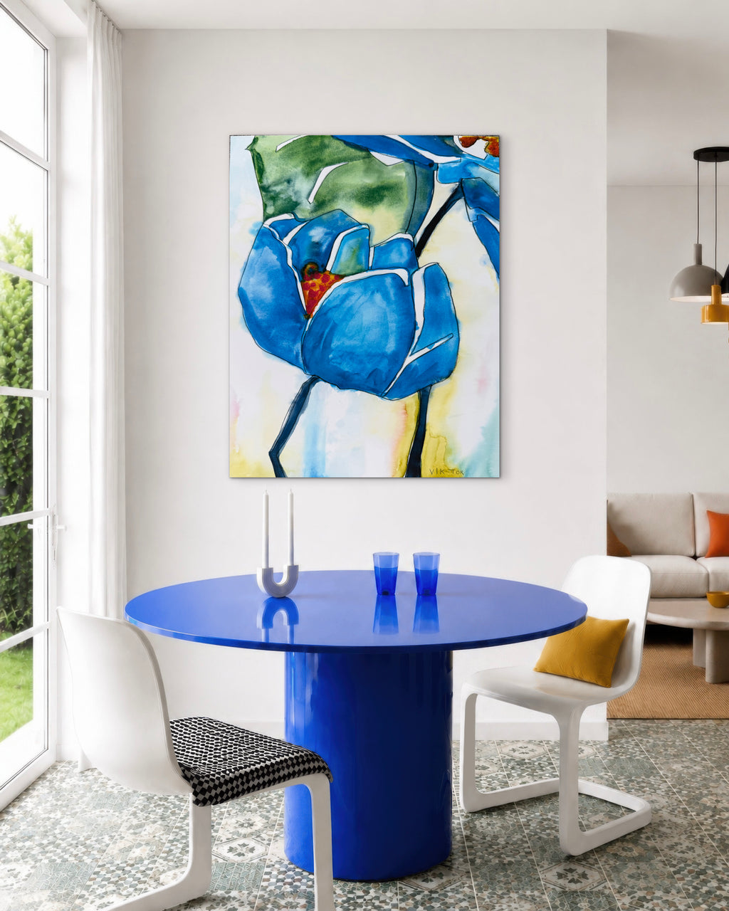 Blue Poppy - Art Prints