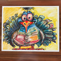 Tommy Boy - ORIGINAL OIL PASTEL ARTWORK - 19x24" (video attached) - Vichy's Art