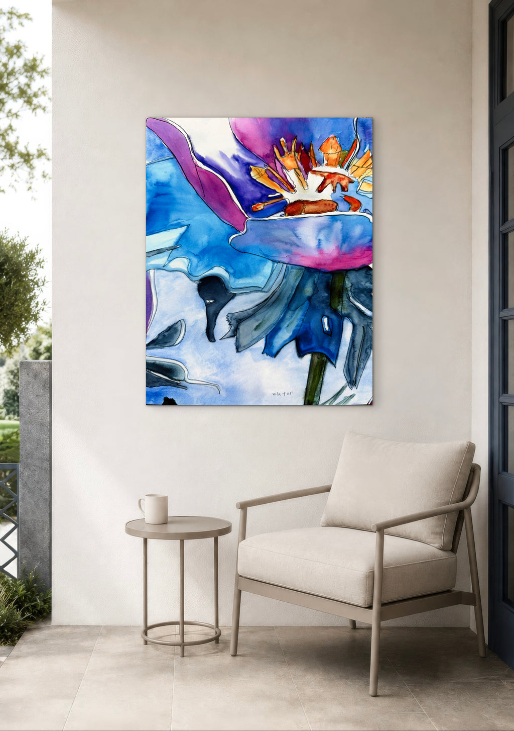 Violet Whisper - Art Prints
