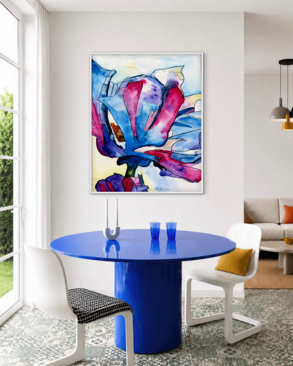 Royal Purple Hues - Art Prints