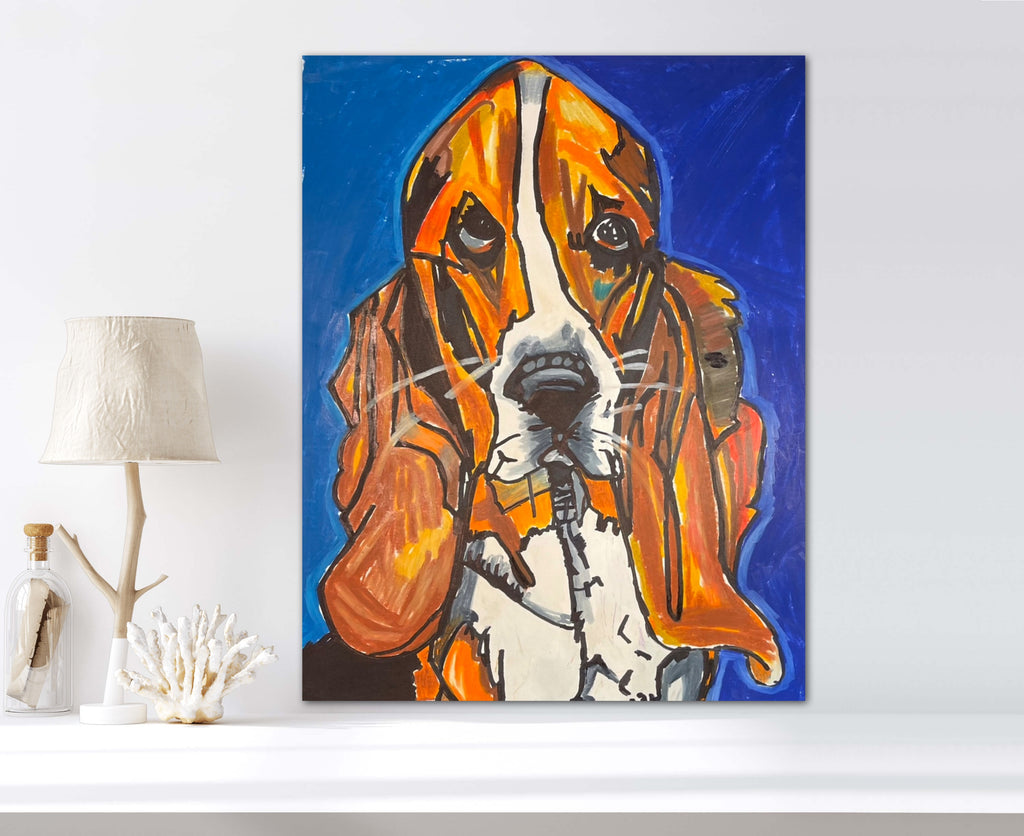 Basset My Love - Art Prints - Vichy's Art