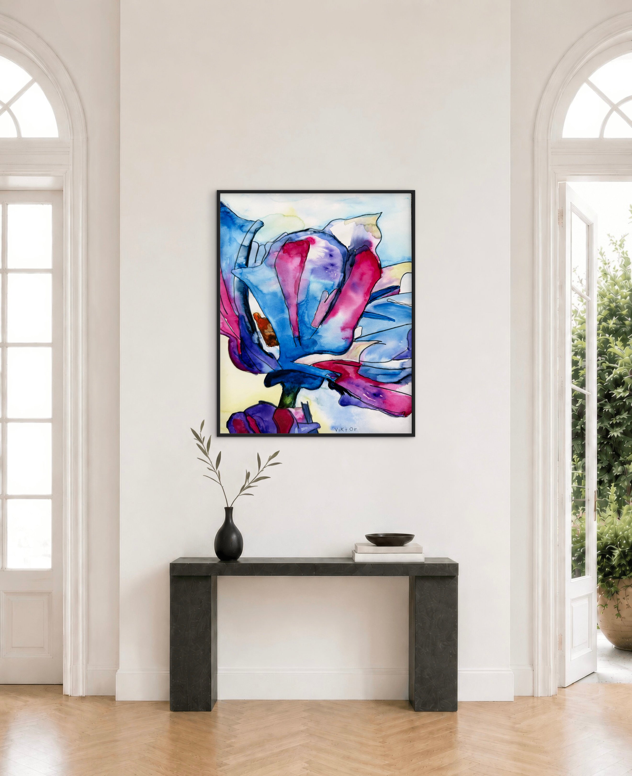 Royal Purple Hues - Art Prints