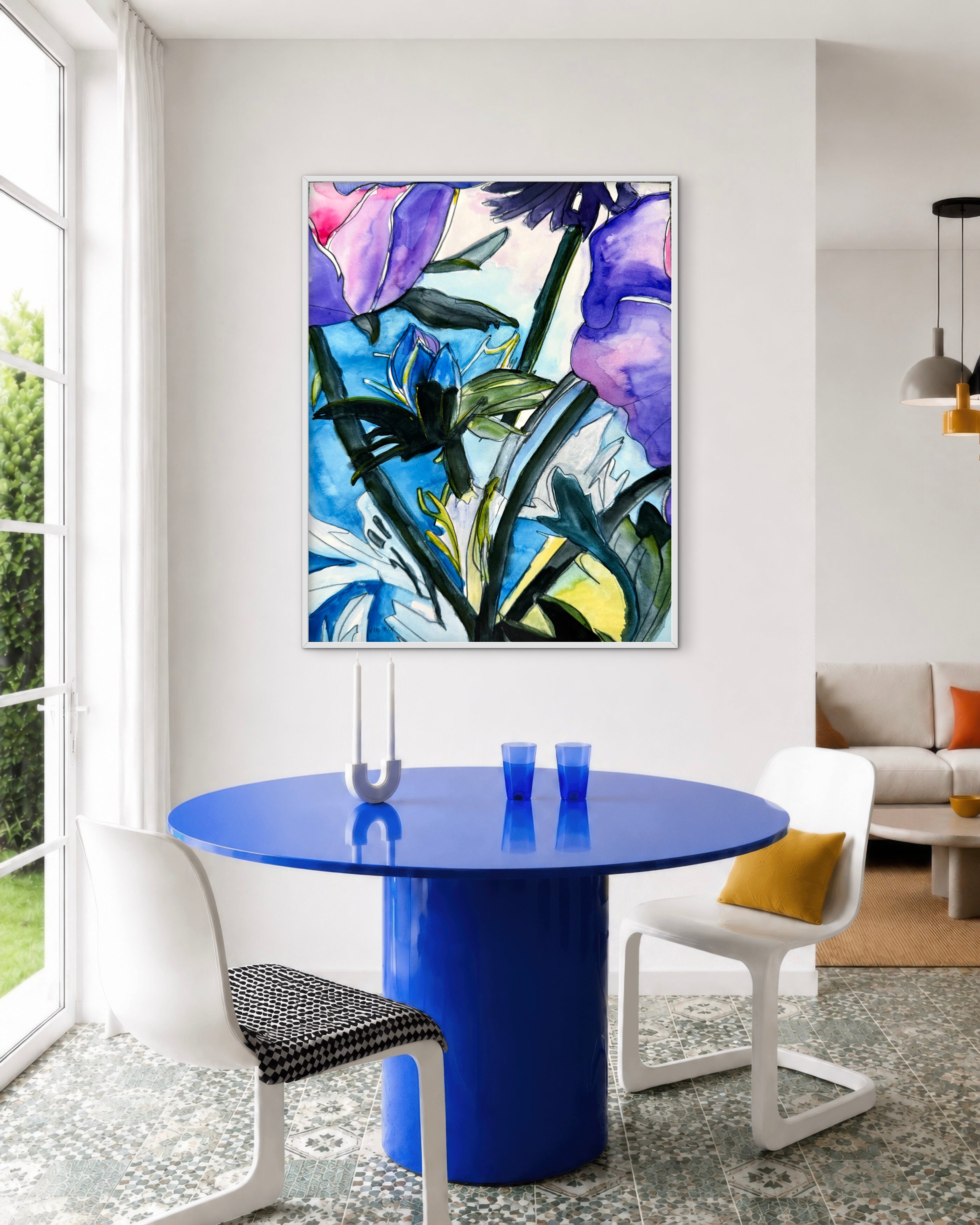 Midnight Blooming - Art Prints