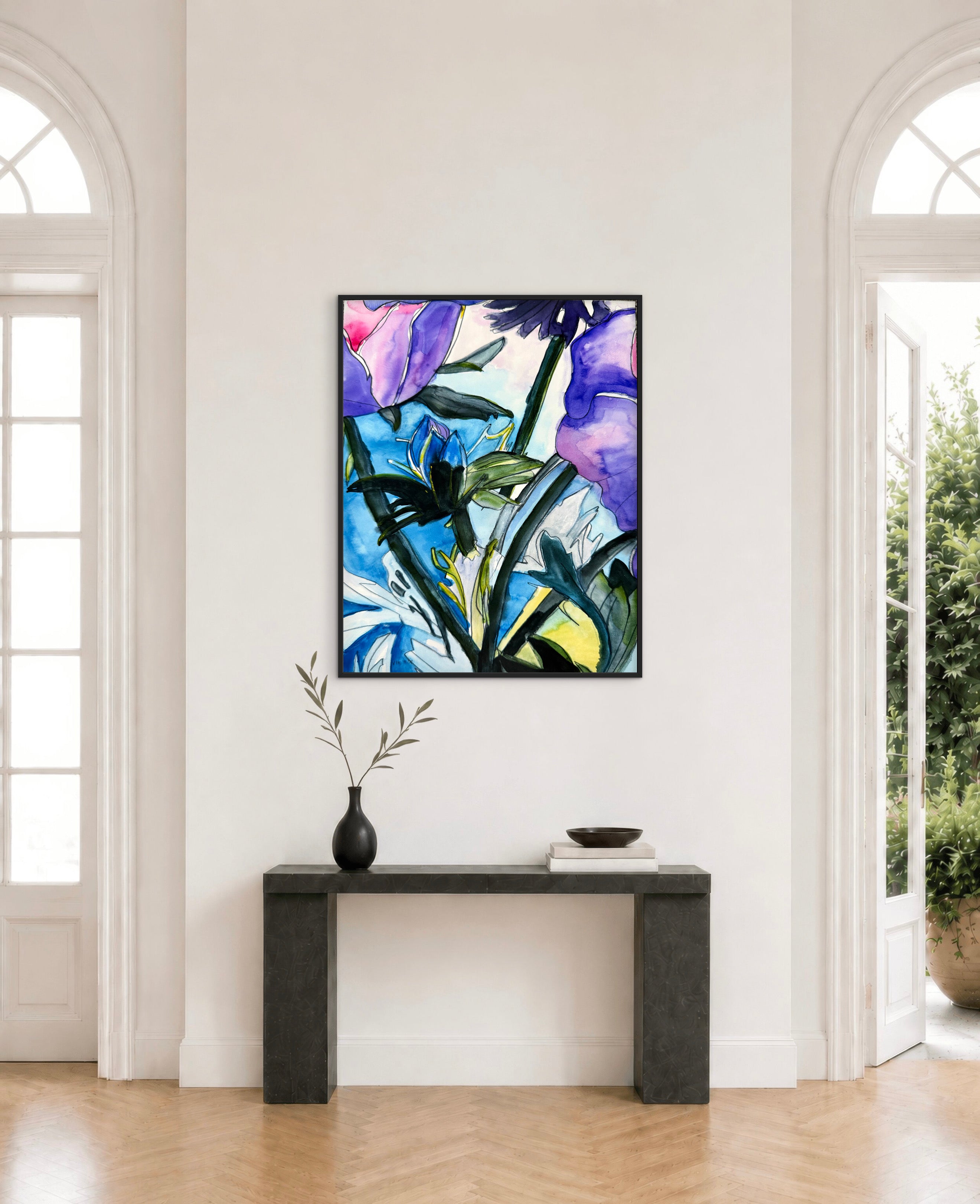 Midnight Blooming - Art Prints
