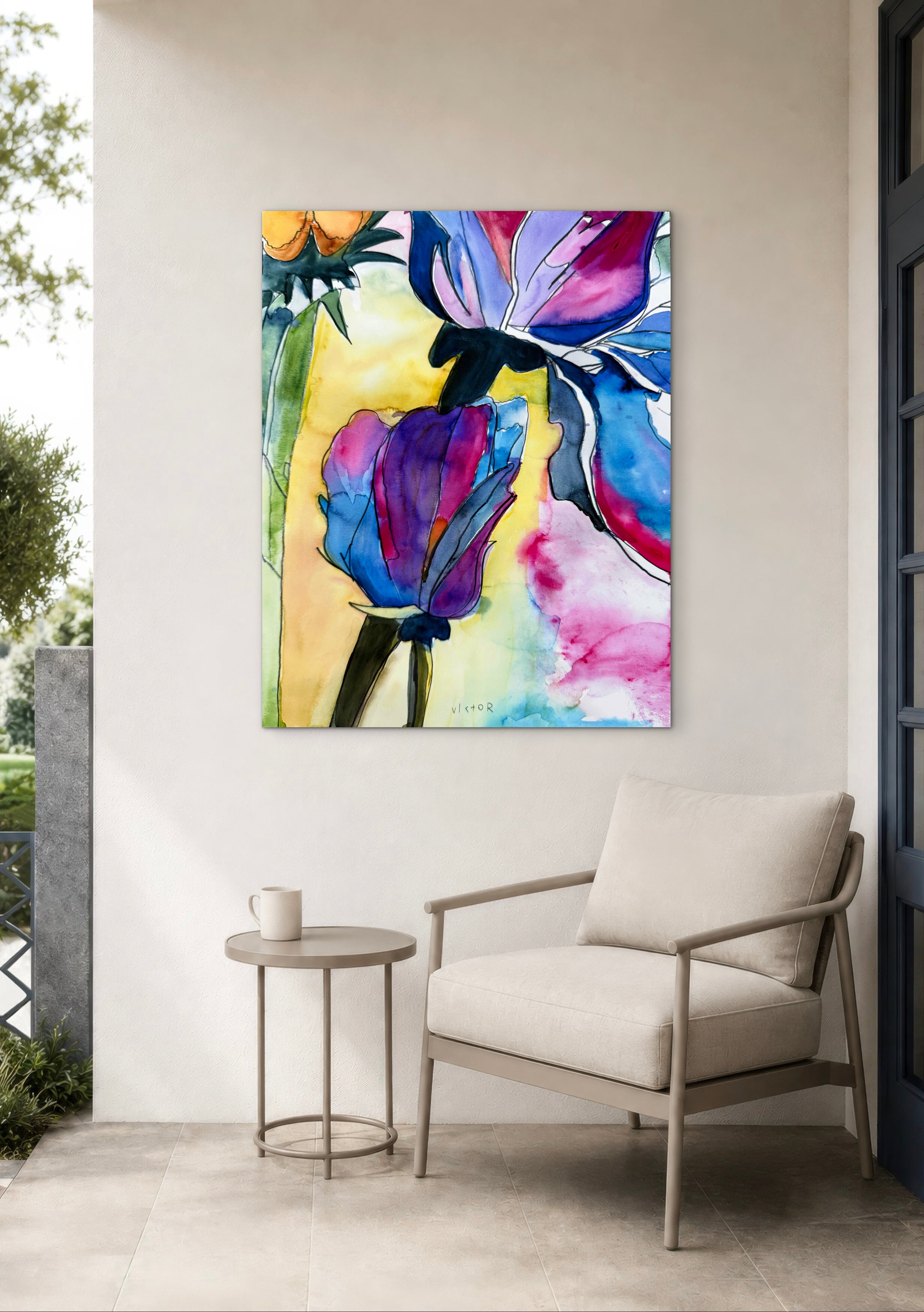 Purple requiem - Art Prints