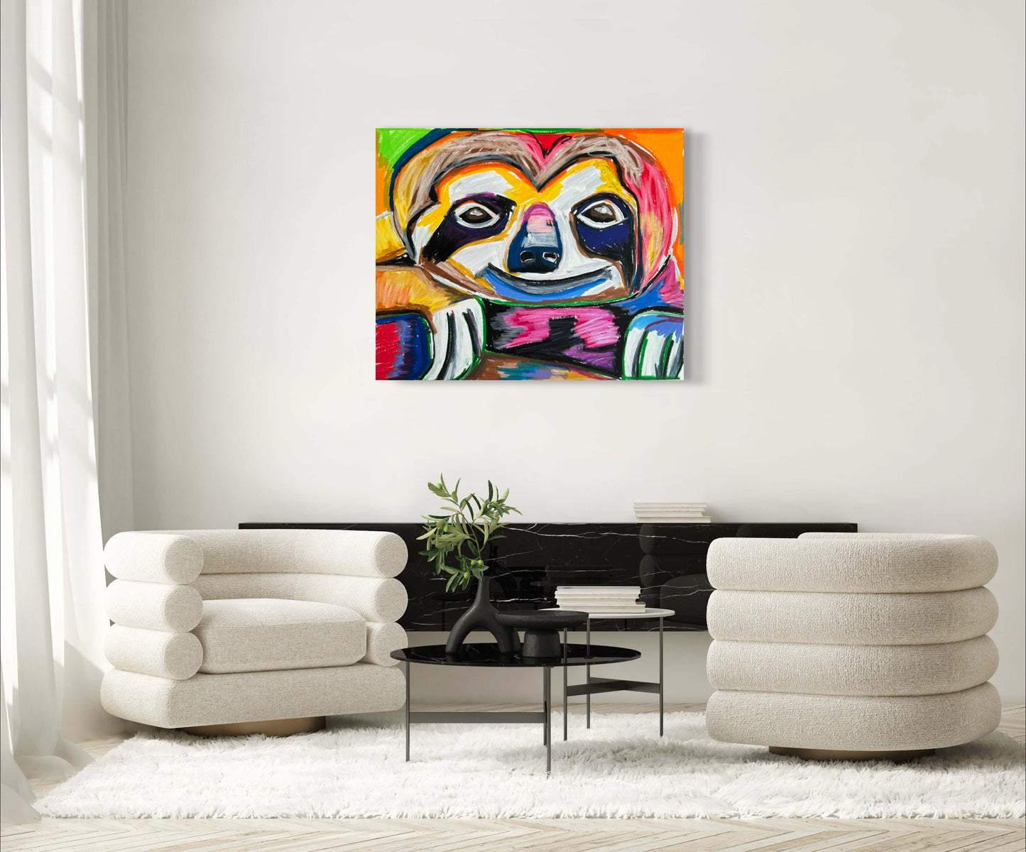 The Funny Sloth - Art Prints