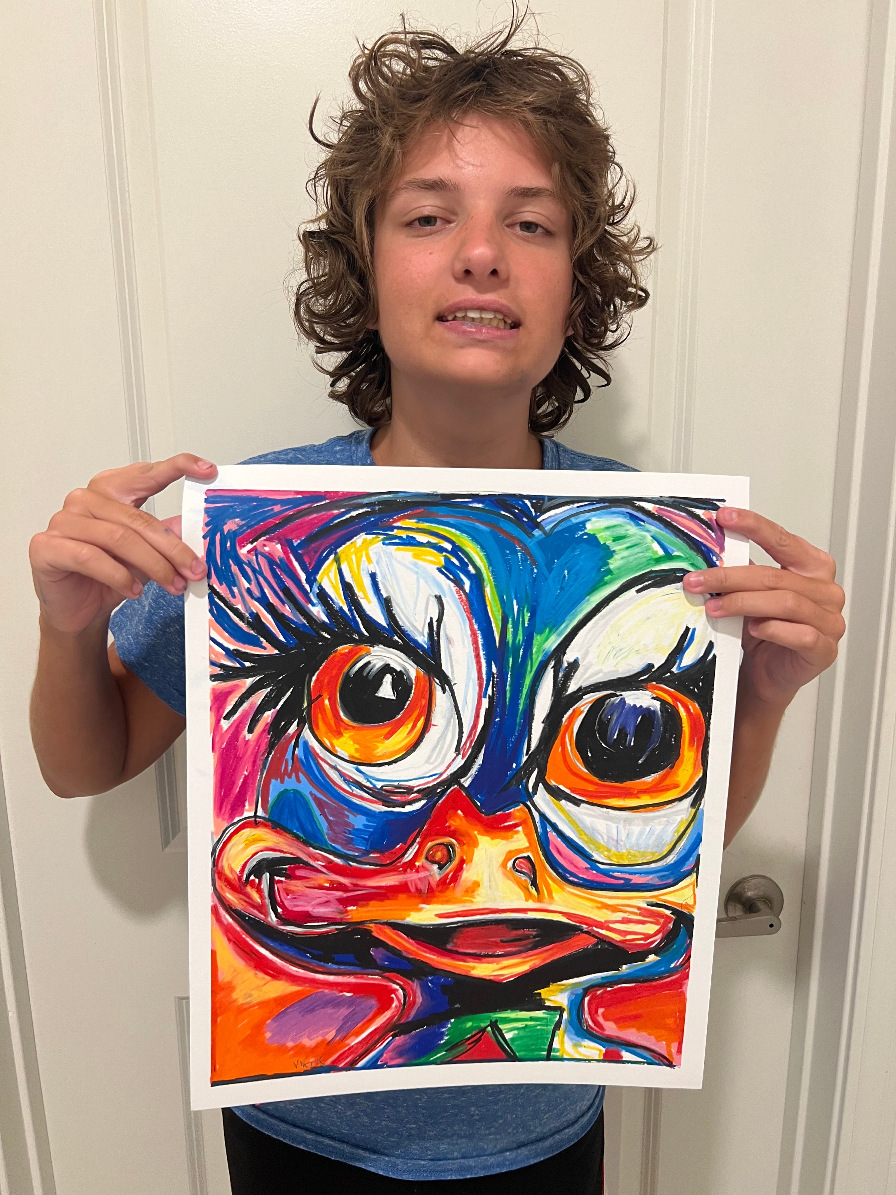 Donna Duck  - ORIGINAL  14x17”