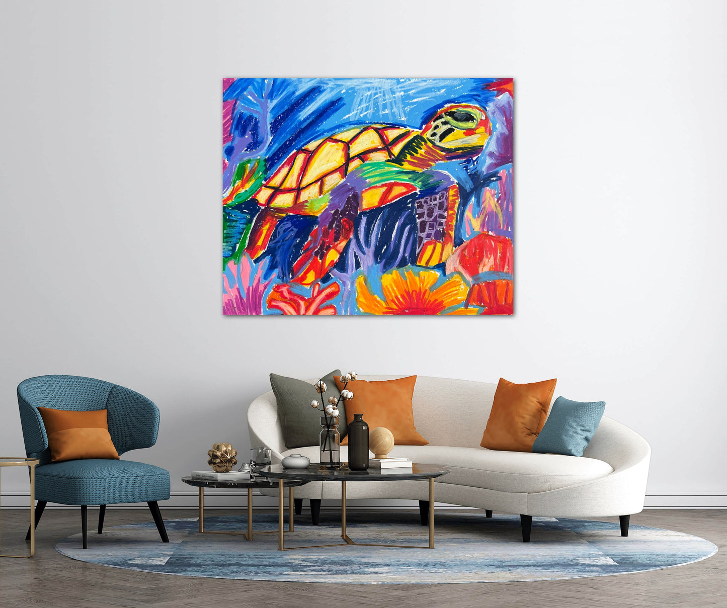 Under The Sea - Print, Poster, Stretched Canvas Print