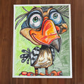 2-CAN - ORIGINAL OIL PASTEL ARTWORK - 19x24"