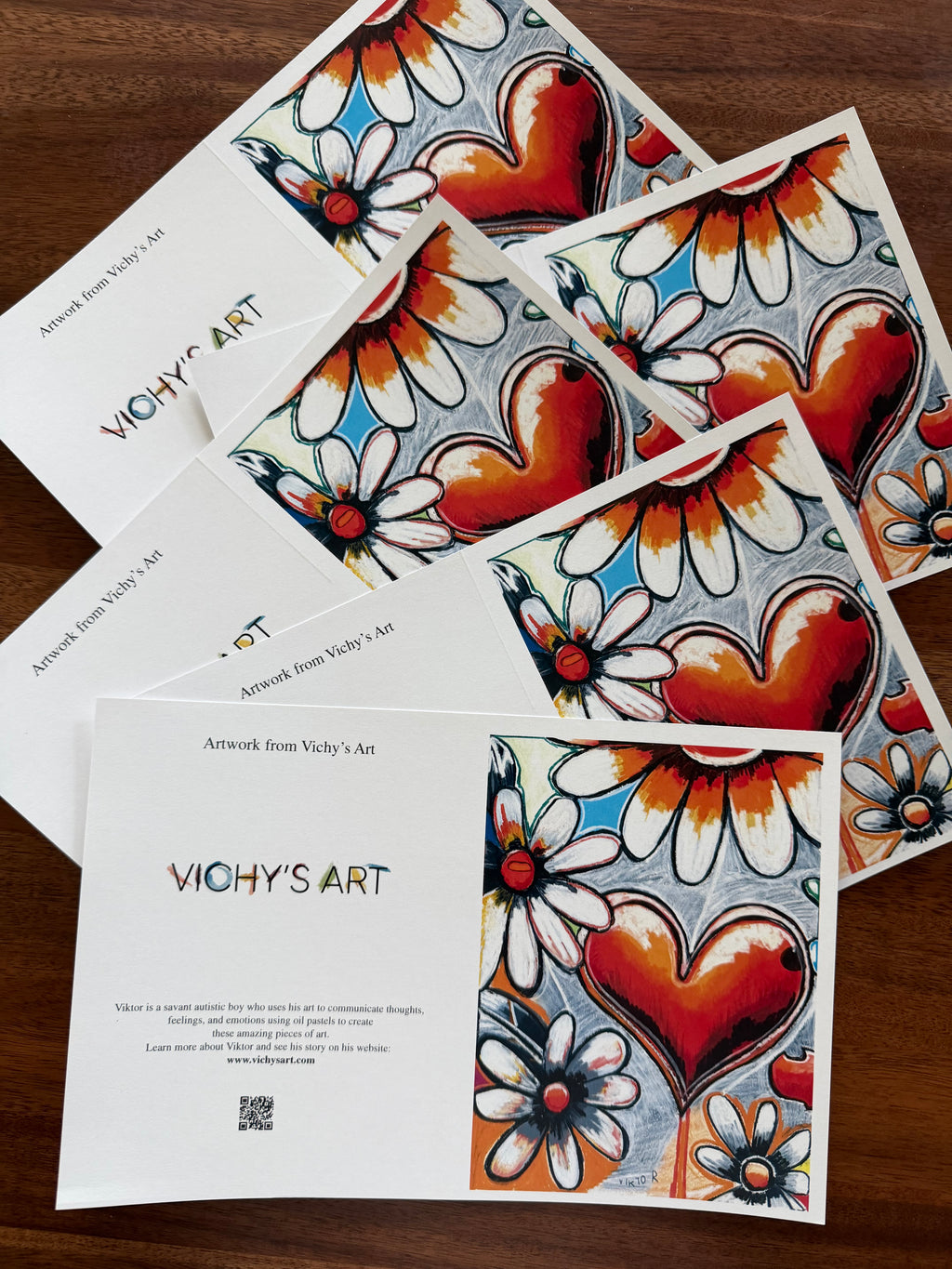 White Whispers of Love - Greeting cards
