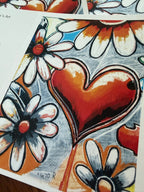 White Whispers of Love - Greeting cards